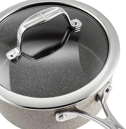 Henckels Capri Series 10 Piece Non-Stick Cookware Set Made with Granitium Non-Stick Coating