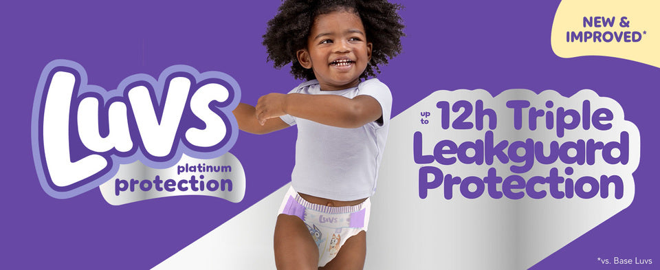 Luvs Platinum Protection Baby Diapers, Size 1, 116 Count