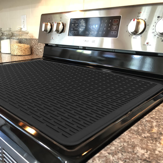 Extra-Large Silicone Stove Top Cover: Heat-Resistant, Multi-Use Mat for Electric Stoves - 28" x 20"