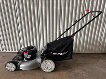 Murray
21 in. 140 cc Briggs and Stratton Walk Behind Gas Push Lawn Mower with Height Adjustment and with Mulch Bag