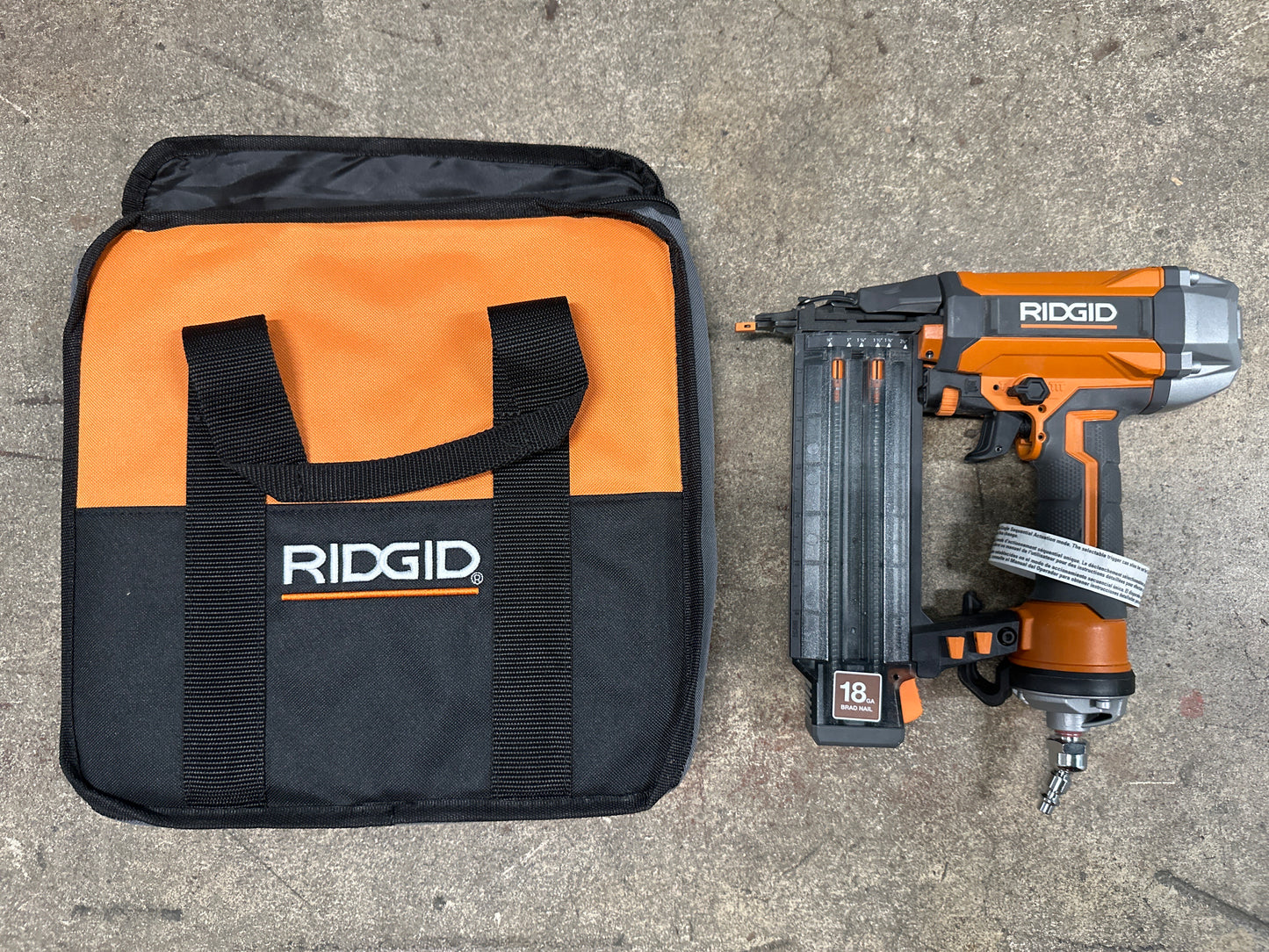 RIDGID 18-Gauge 2-1/8 in. Brad Nailer