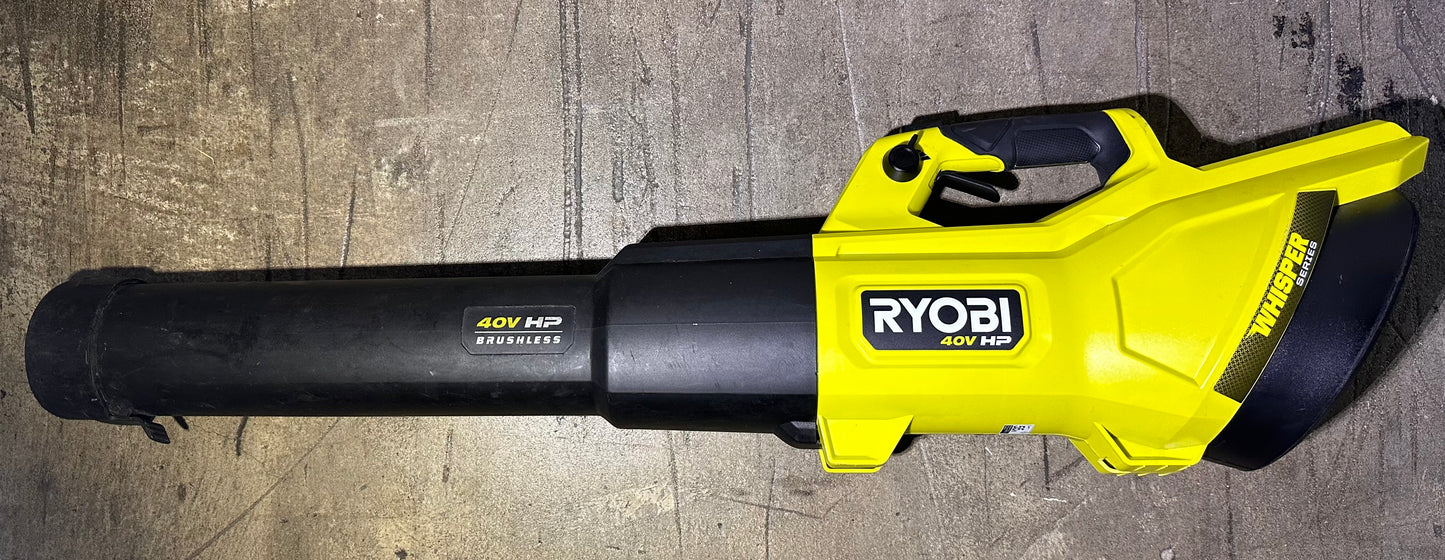 Ryobi 40V Whisper HP Brushless 190 MPH 730 CFM Cordless Battery Jet Fan Leaf Blower (Tool Only- Battery and Charger NOT Included) (Copy)