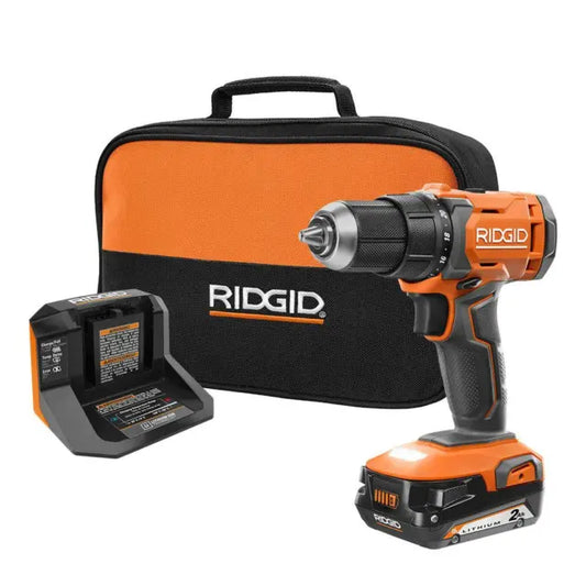 18V SubCompact Brushless Cordless 1/2 in. Drill/Driver Kit with (1) 2.0 Ah Battery, Charger, and Tool Bag