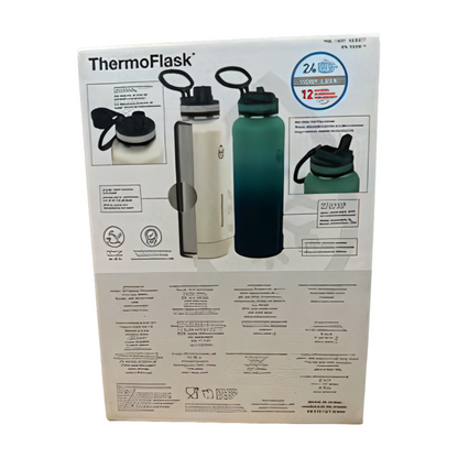 THERMOFLASK 40OZ SS 2PK