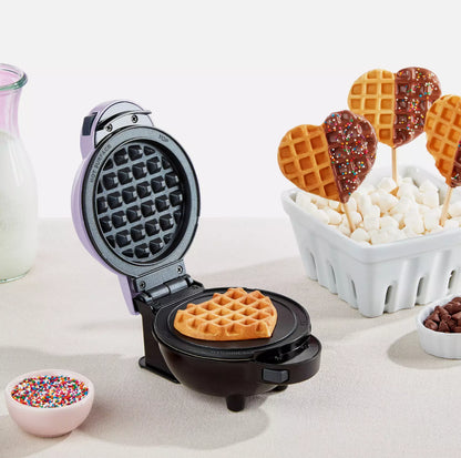 Dash Multi-Plate Mini Waffle Maker with Removable Plates Includes Plate Storage