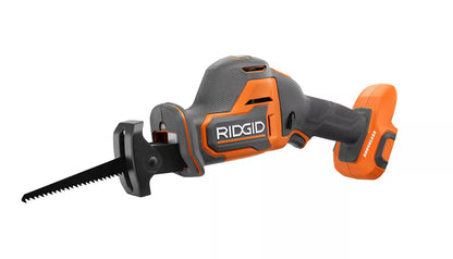 RIDGID Reciprocating Saw 18V One-Handed SubCompact Brushless Cordless Tool Only